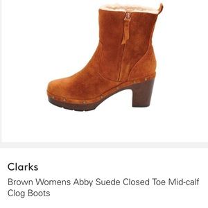 Clark’s mid-calf calf boots